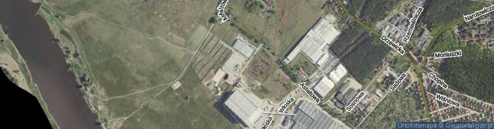 Zdjęcie satelitarne Przemysłowa ul.